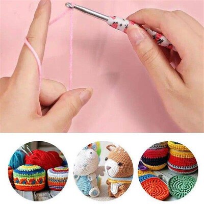 Ergonomic Crochet Hook Set Set Of 14X Crochet Hook Needle