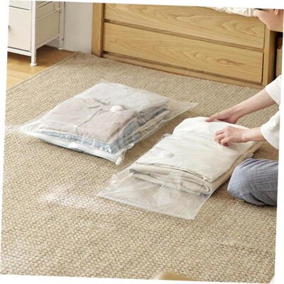vacuum bags clothes storage plastic bag sealing pump travel