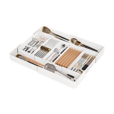 Drawer Cutlery Utensils Tray Store Organizer Drawer Kitchen