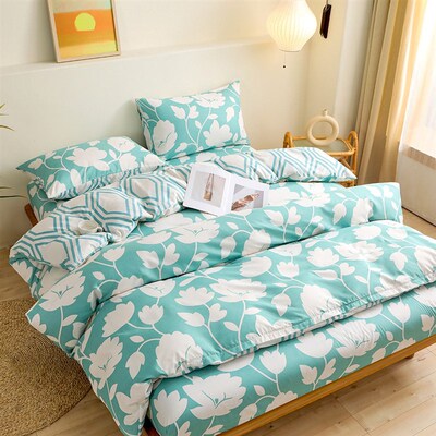 Quilt ver Pillowcase Set In Stock Bedding Home Textile