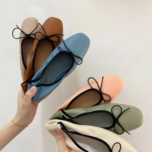 Bailamos Women Flat Heel Shoes Female Flats casual Ballet Da