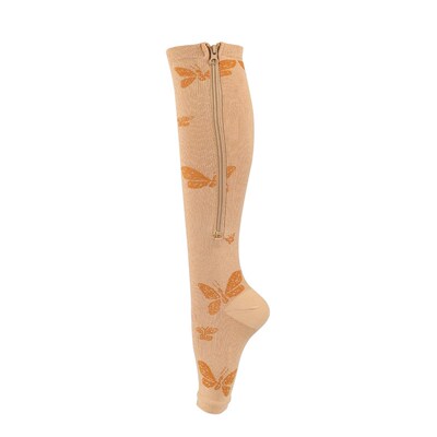 Copper Compression Sock Compression Stockings zipper compres