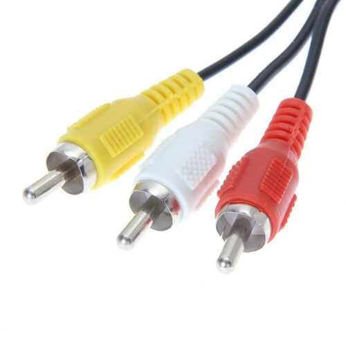 1.8m 6FT AV TV RCA Game Video Cable for Nintendo NGC/N64/SF