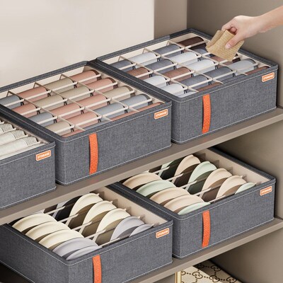 Fabric Underwear Bra Organizer Drawers Panty Sock Sorting St