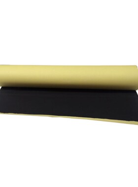 EV黑色单面泡棉胶带材料汽车防震防潮不吸水无痕粘胶密封条