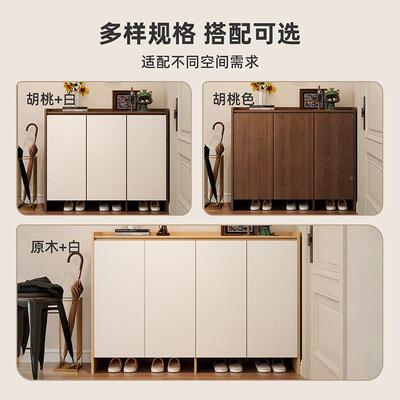 加厚实木ONX关鞋柜家用口入门户靠墙简约多层收阳纳台玄鞋架工厂