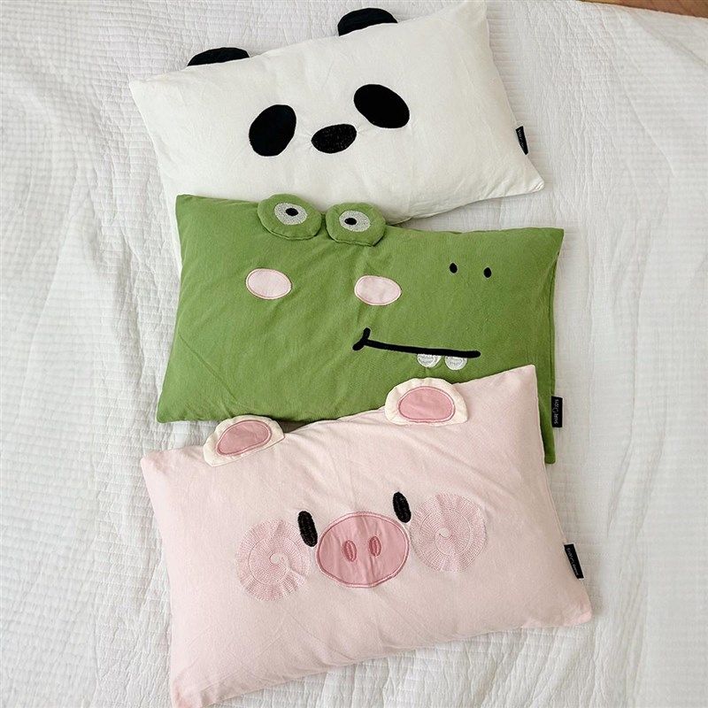 可爱全棉针织棉儿童枕枕头 30*幼儿园枕头罩宝宝枕皮87,床上用品,枕套,淘宝优惠券,粉丝福利购,淘宝优惠卷