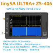 tinySA ULTRA手持频谱分析仪4寸触摸屏高频率输出信号100k 5.4GHz