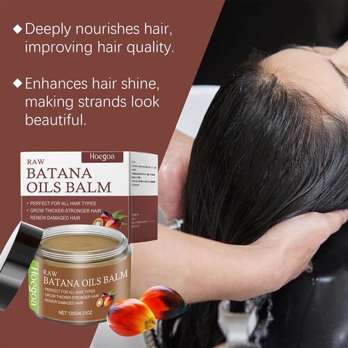 HOEGOA Bataan Hair Cream Nourishes Hair, Cares for Scalp, Re