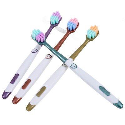 Three Smiles Soft Bristle Toothbrush - Universal Adult Model
