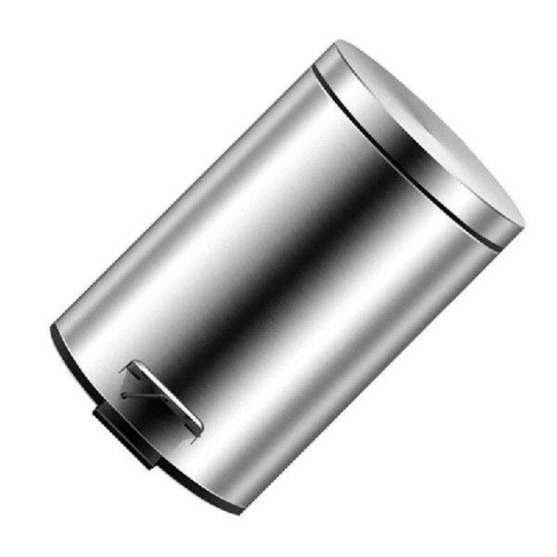 Rubbish Bin 3L Pedal Garbage Small Waste Bin for Home Use, - 实物图