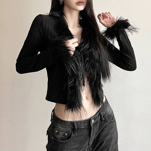 Autumn New Womens Fashion Solid Color Temperament Long Slee