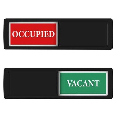 Sliding Door Sign Occupied/Vacant Signs Easily Determine