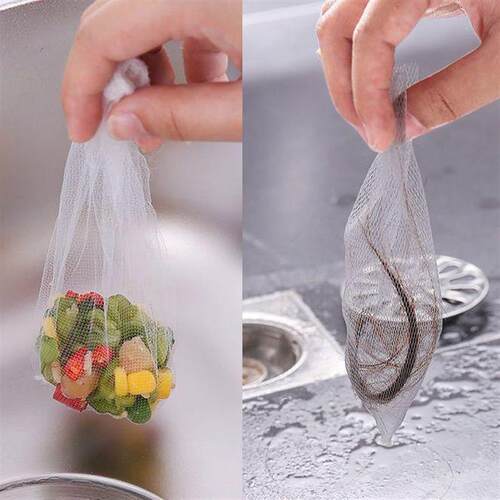 100-pack Disposable Kitchen Sink Strainer Garbage Filter Net