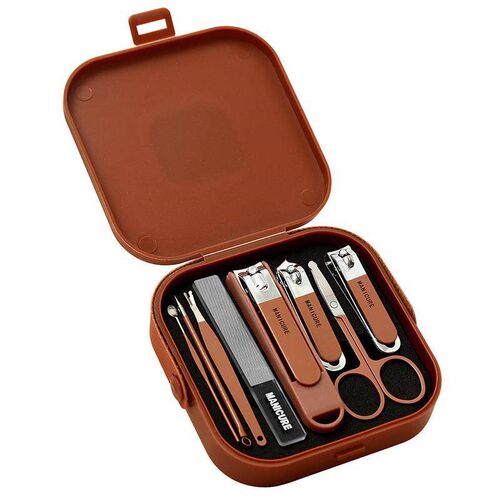 8-Piece Nail Clipper Set, Complete Home Use, Individual Nail