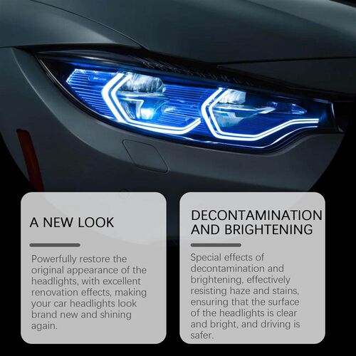 RAYHONG Car Headlight Restoration Paste - Headlight Repair,