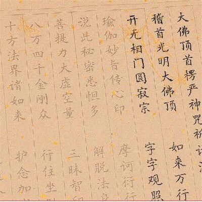 Chinese Tao Te Ching Buddhist Scriptures Copy Chinese