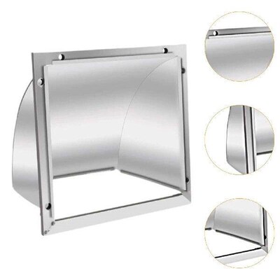 Dryer Vent Cover Rain, Snow Protection Metal Dryer