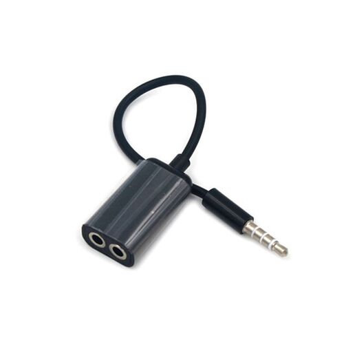 2021 HOT 1 To 2 3.5mm Stereo Splitter Audio Male To Earphon