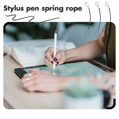 12pcs Anti Lost Rope for Stylus Lanyard Elastic Tether
