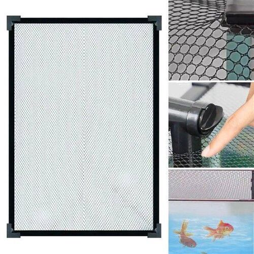 Fish Tank Lid Cover DIY Kit Magnetic Anti Jumping Mesh