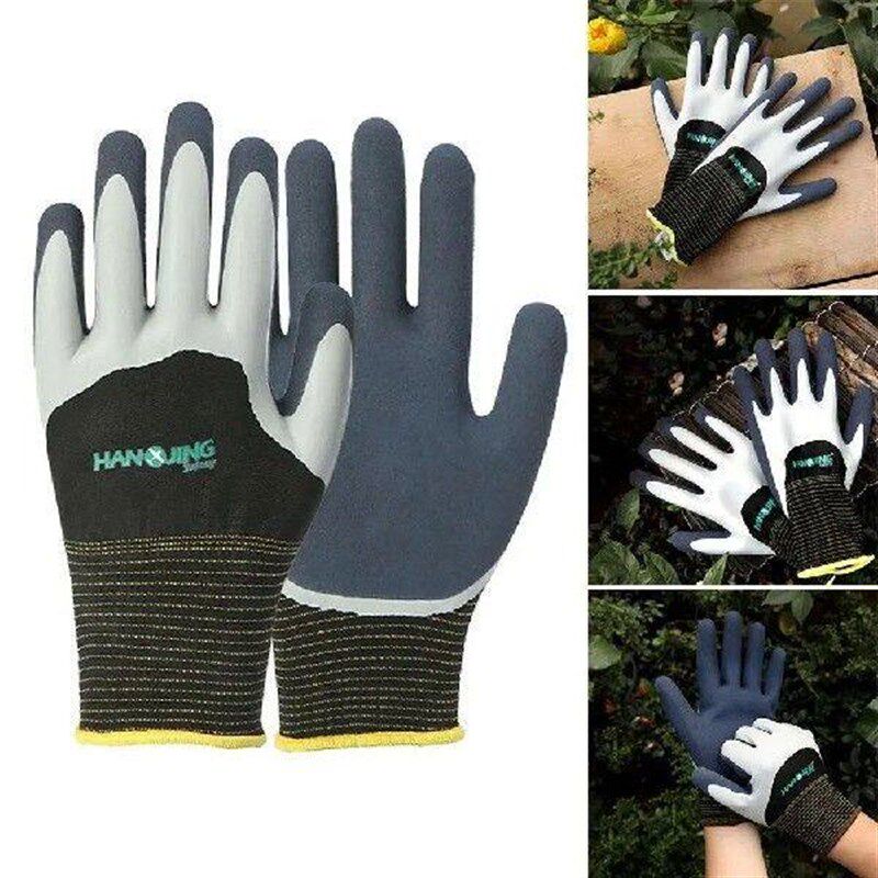 Tool Breathable Gardening Gloves Working Digging Planting - 实物图