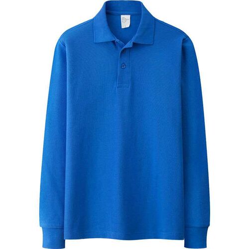 Cotton Autumn and Winter POLO Shirt Mens Long-sleeved T-shi