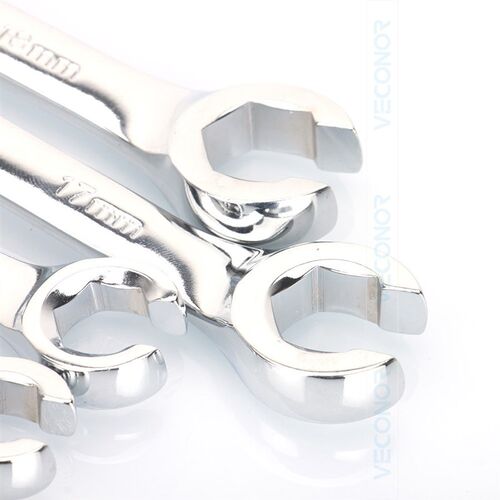 6PCS Oil Pipe Flare Nut Wrench Spanner Set of Multitools Fu