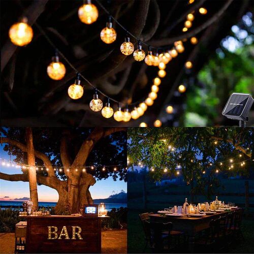100 LED Solar Light Outdoor IP65 Waterproof String Fairy Lam
