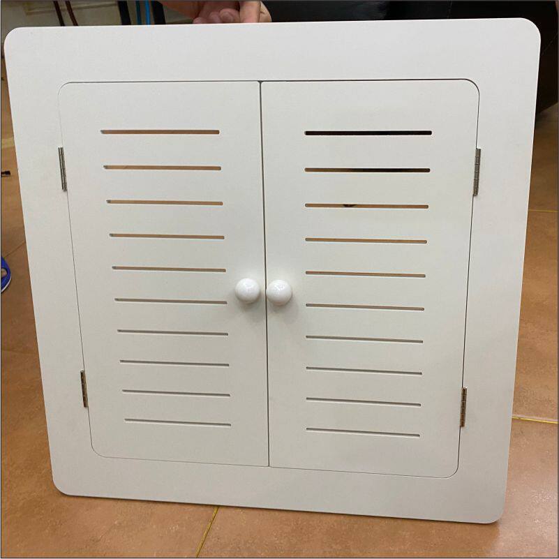 地暖分水器遮挡门暖气检修口装饰遮挡罩水表遮挡盖板防水超薄贴墙