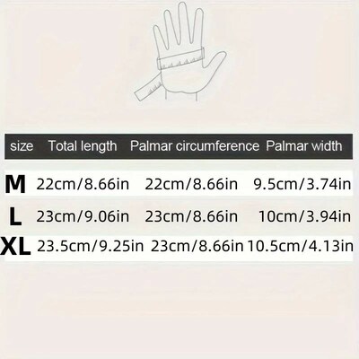 Winter Gloves For Men Waterproof Windproof Cold Gloves Snowb
