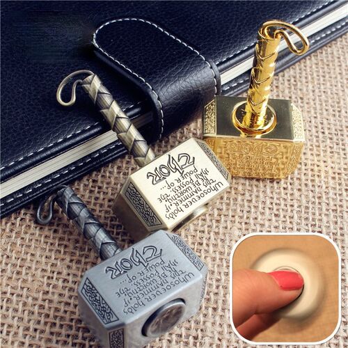 Square Magic Dice Metal Rotate Cube Fidget Spinner Antistres