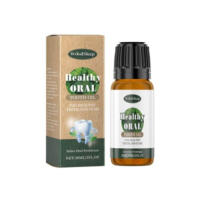 WOODSLEEP Mint Dental Cleaner Oral and Gum Care Drops