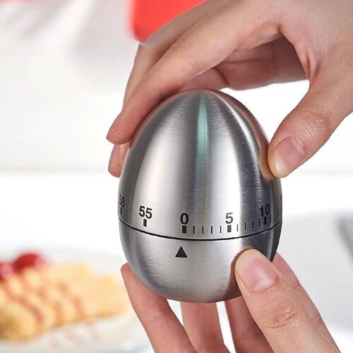 Mechanical Timer Kitchen Device Gadget Sets Egg Boiling Cook