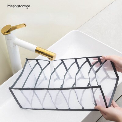 Sweater Clothes Storage 7 Grid Boxes Student Dormitory Wardr