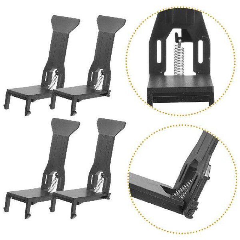 10pcs Register Clips Plastic Replacement Clips Heavy Duty - 实物图