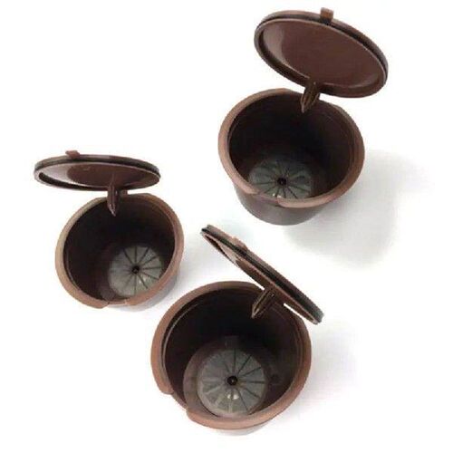 Refillable Coffee Capsules Filter Cup Compatible for Dolce