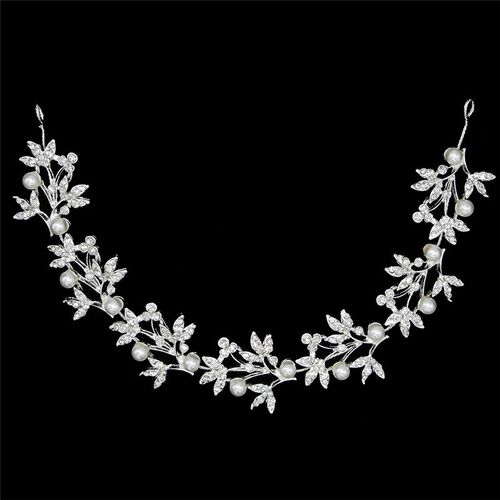 Leaf Headband Baroque Bridal Hairbands Crown Headpiece Headd