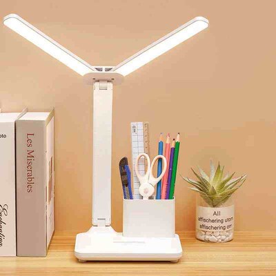 Table Lamp LED Rechargeable Foldable Eye Protection Children