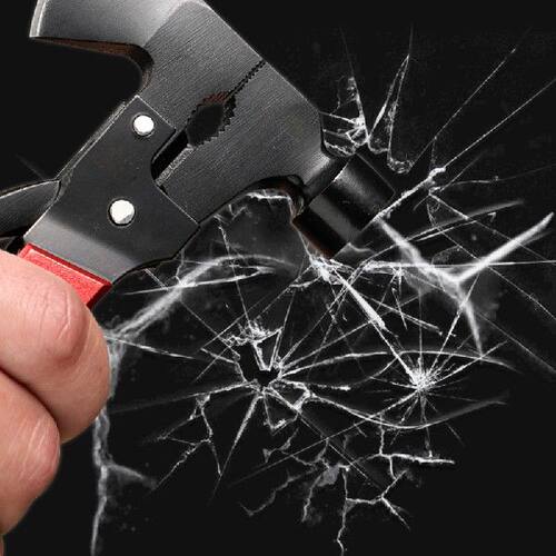 新品Safety Axe Hammer 15 In 1 Multifunctional Ax Pliers Saw - 封面