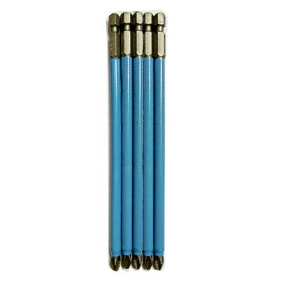 5Pcs Anti-slip Hex Shank Electric Screwdriver Bit PH2 Extra