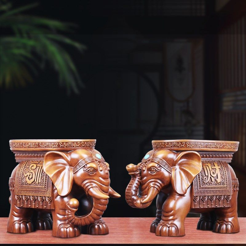 大象凳摆件落地客厅换鞋凳创意动物坐凳办公室茶几乔迁开业礼品,家居饰品,落地摆件,淘宝优惠券,粉丝福利购,淘宝优惠卷