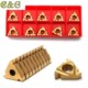 Carbide Inserts Internal 10pcs Turning AG60 Thread tool 16IR