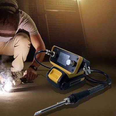 PTS300D T12 Digital Soldering Stations Safe Cordless Repair