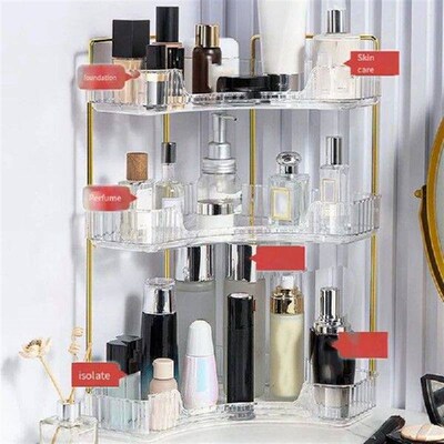 Corner Bathroom Counter Storage Rack Bathroom Countertop