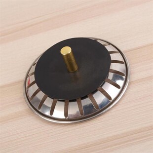 Sink Sin Stainless Kitchen Waste Plug Stopper Steel Strainer