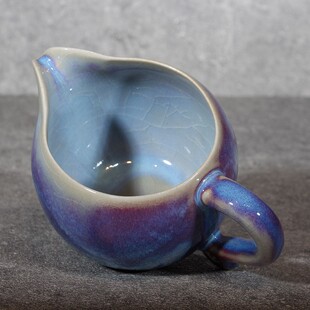 河南禹州神垕钧瓷茶杯公道杯功夫茶具茶道配件卢钧窑变釉陶瓷喝茶