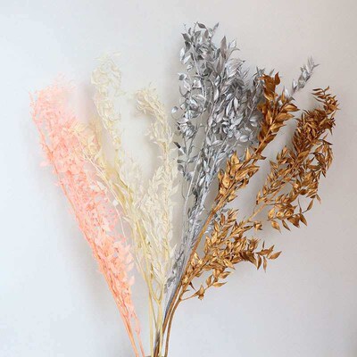 Bleached Fugui Leaf Eternal Flower Dried Flower  Material We