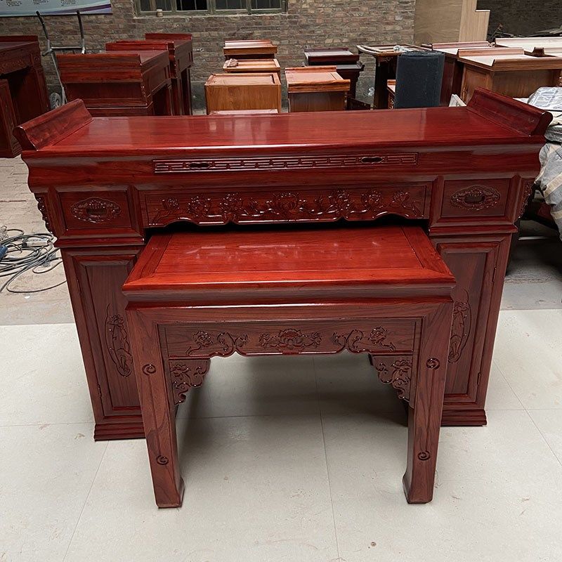 供桌香案佛台供台神台佛龛佛柜贡桌佛桌香案中堂家用实木雕花榆木,住宅家具,供桌,淘宝优惠券,粉丝福利购,淘宝优惠卷