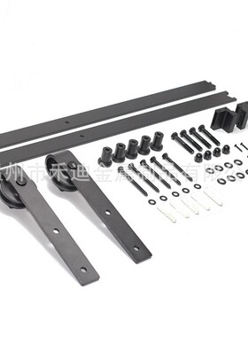 型经典款仓门五金轮谷仓门吊轨滑轨道J移门轨道FT101.01滑轨推谷